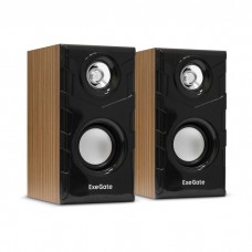 Колонки ExeGate Tango 316  питание USB, 2х3Вт (6Вт RMS), 80-20000Гц, светлое дерево